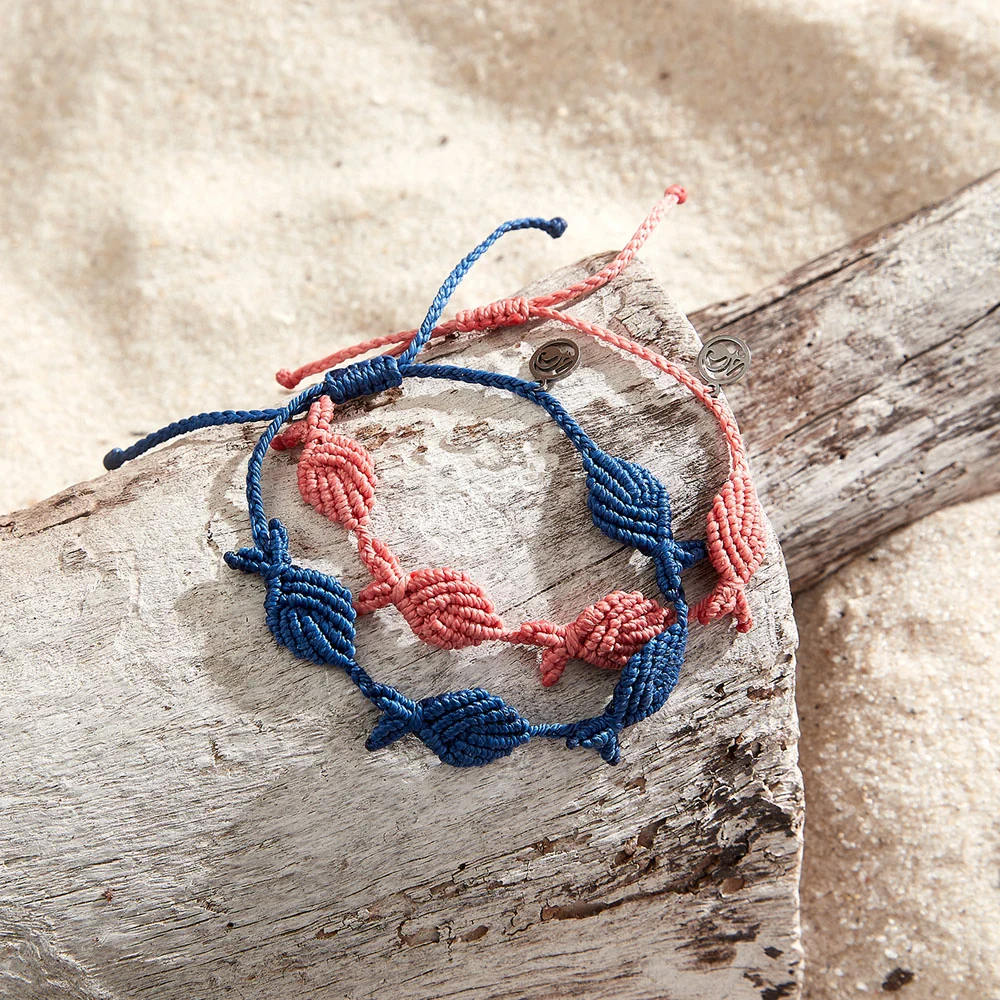4 Fish Macrame Bracelet - Image 4