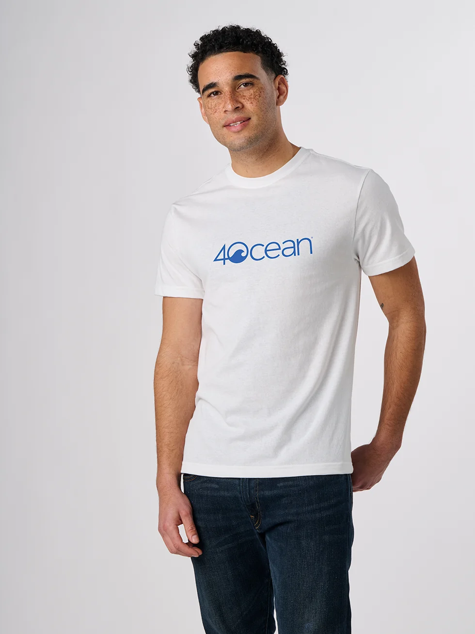 4ocean Logo Eco T-Shirt - Image 3
