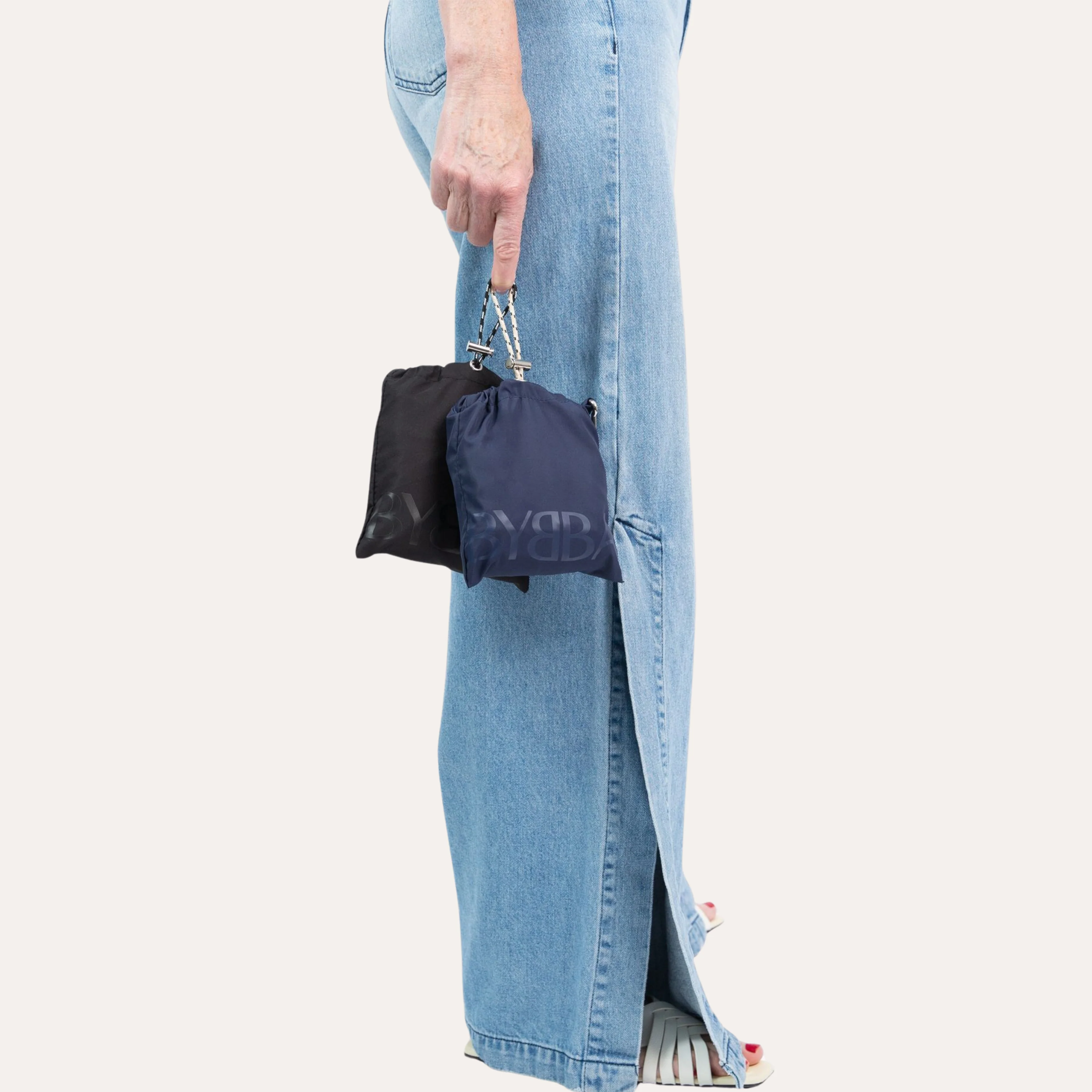 BYBBA x 4OCEAN BALOS PACKABLE TOTE BAG / NAVY SEAL-OMBRÉ - Image 4