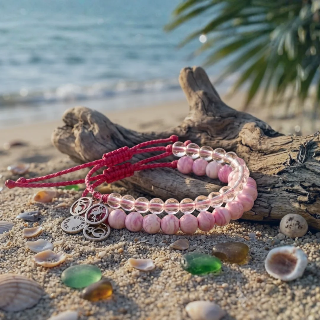 4ocean x Brothers Make Colors of the Seas Collection - Flamingo Pink Stack - Image 2