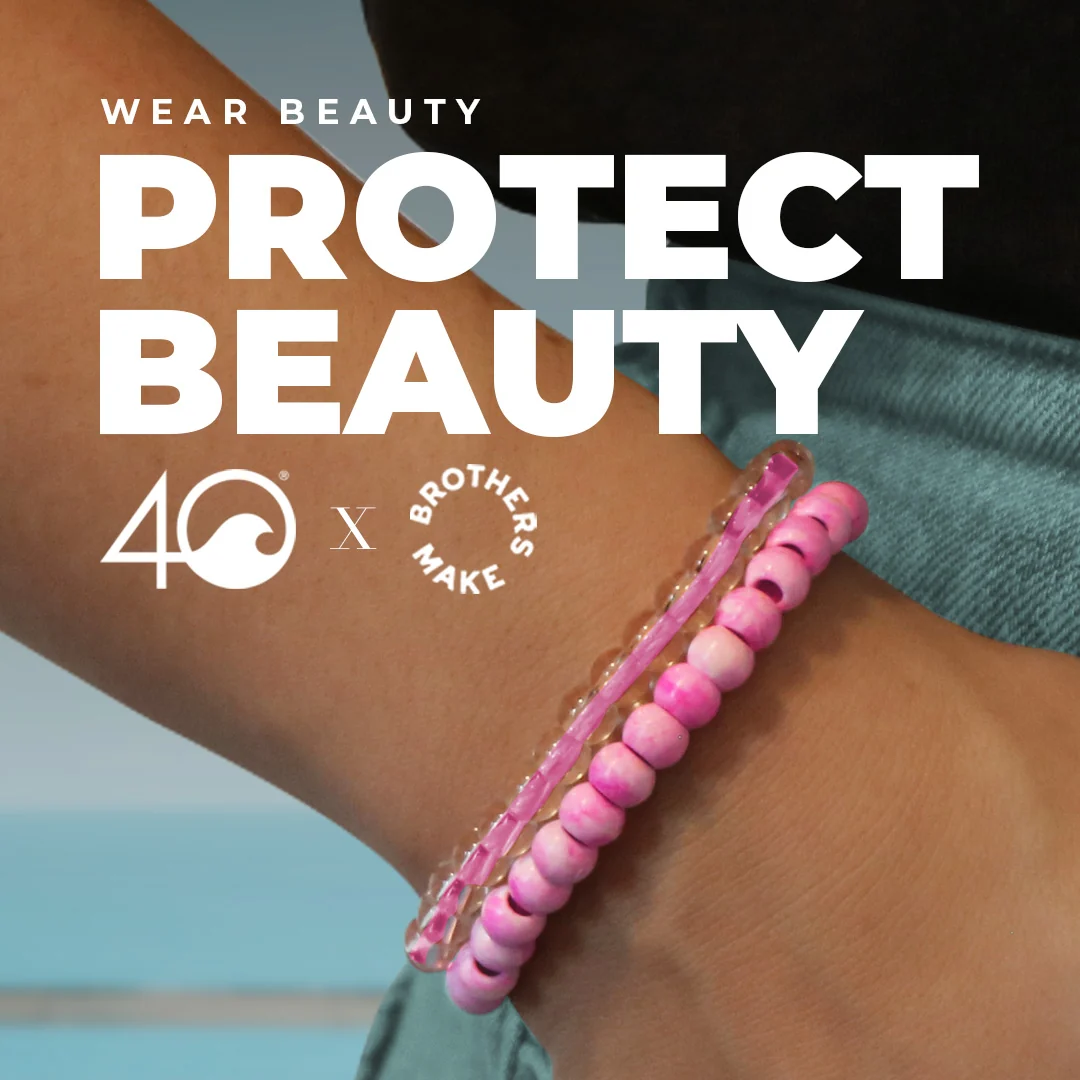 4ocean x Brothers Make Colors of the Seas Collection - Flamingo Pink Stack - Image 3