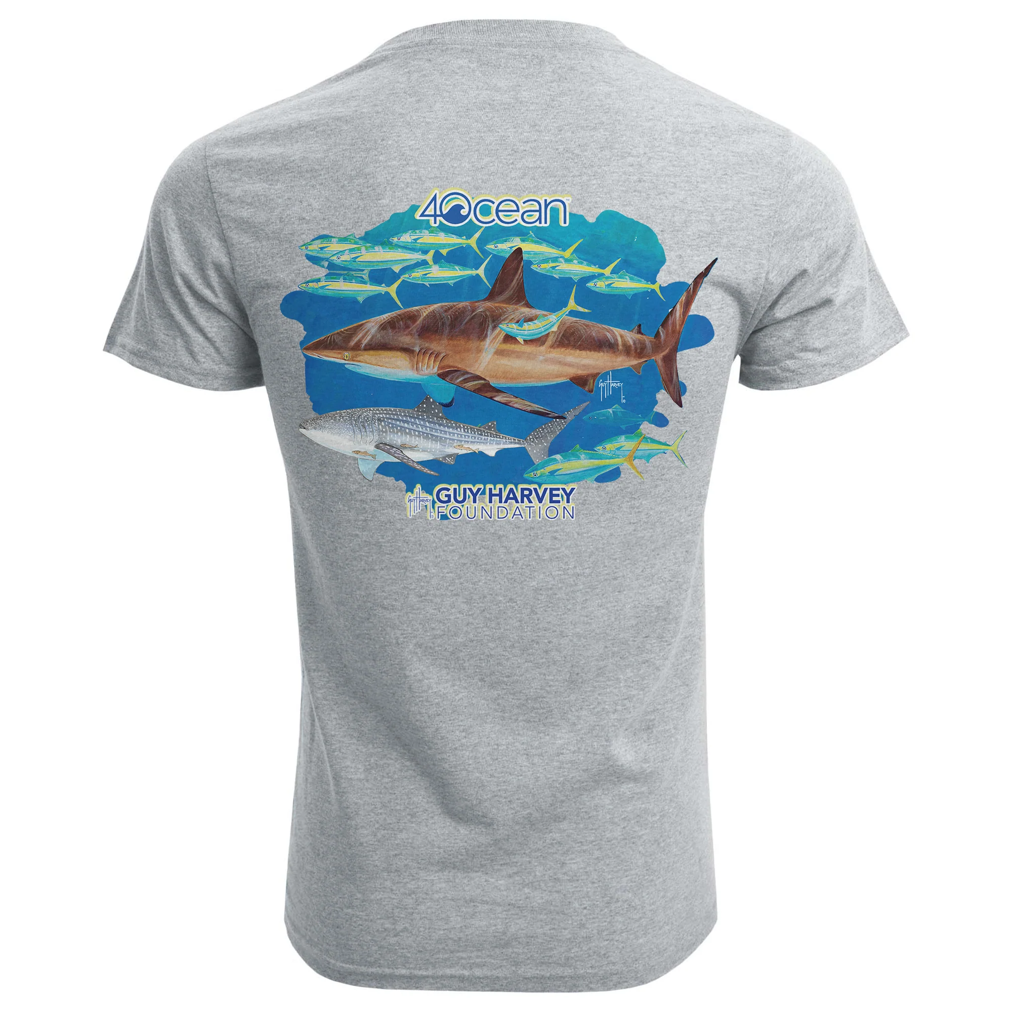 Guy Harvey Pelagic Shark Cruiser Unisex T-Shirt - Image 5
