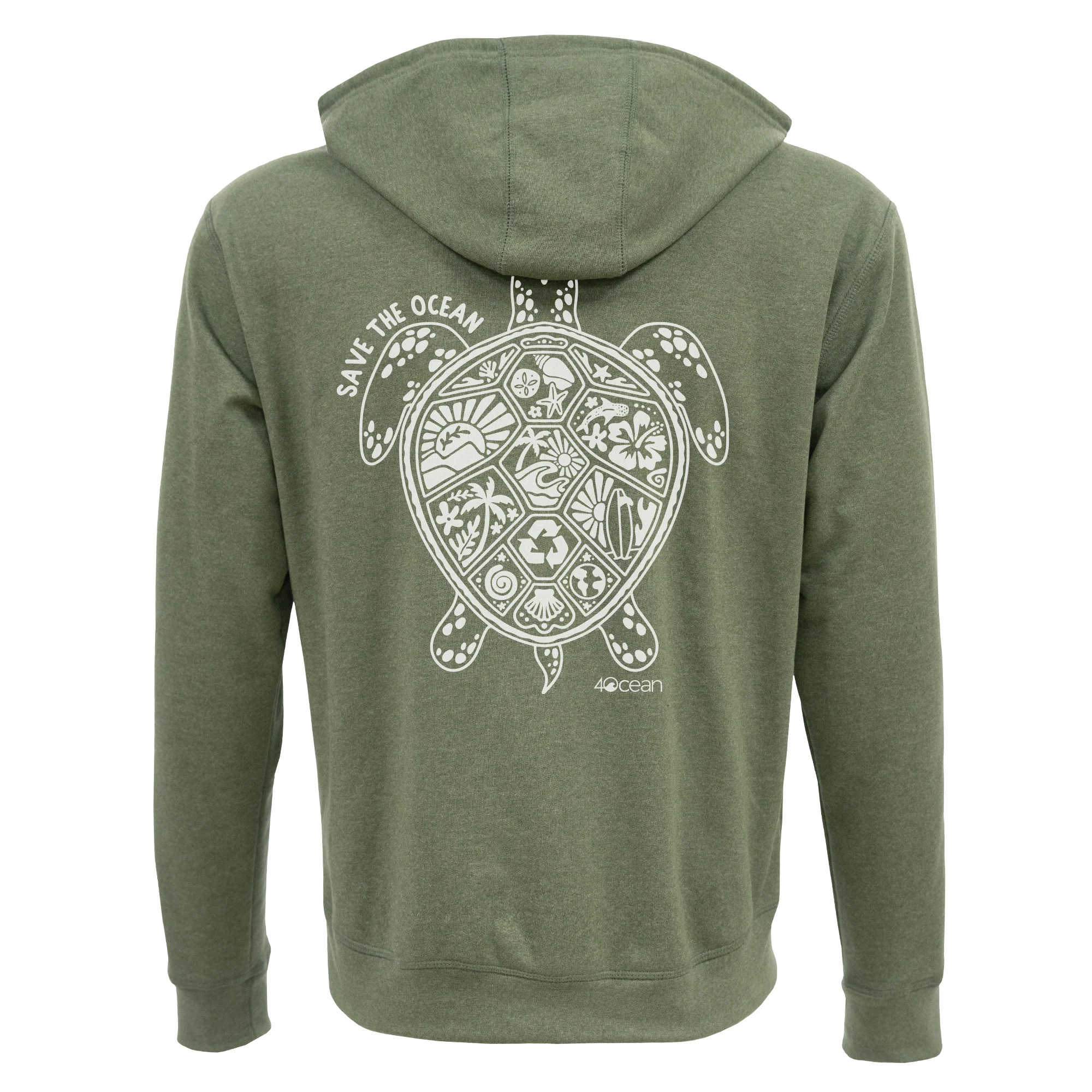 Save the Ocean Unisex Pullover Hoodie - Image 5