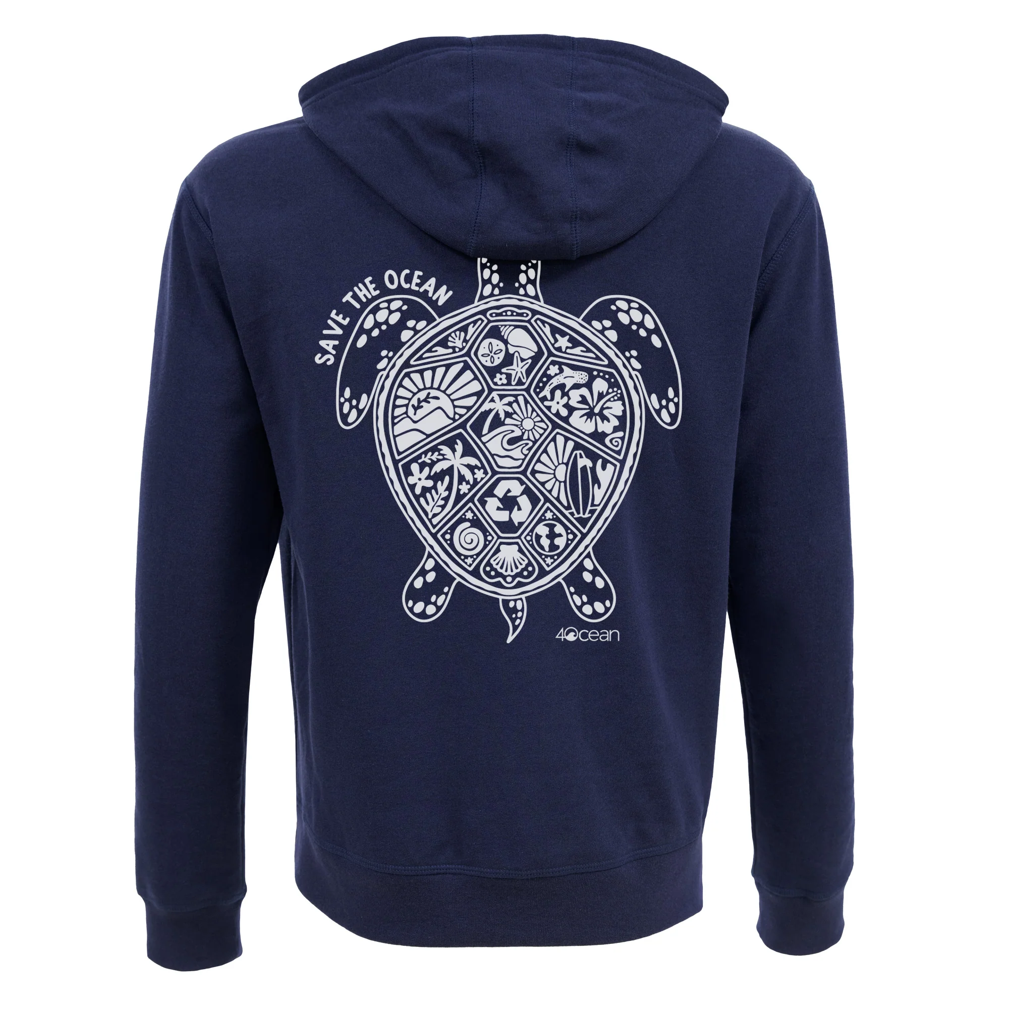 Save the Ocean Unisex Pullover Hoodie - Image 9