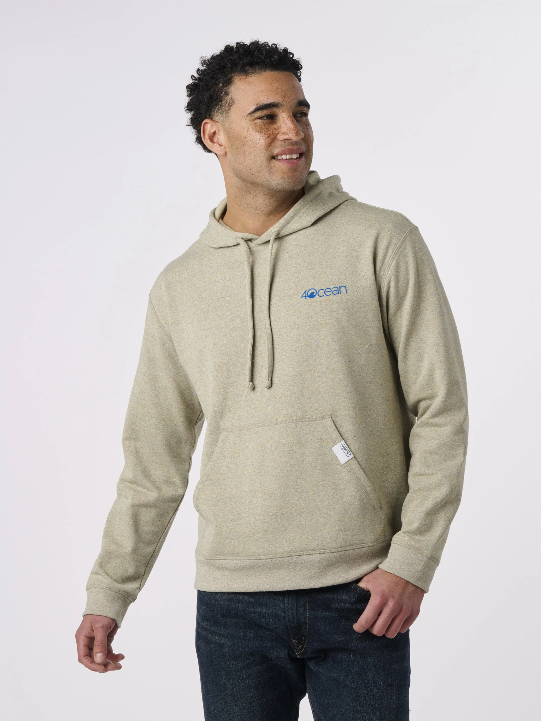 Whale Microplastic Unisex Pullover Hoodie - Image 3